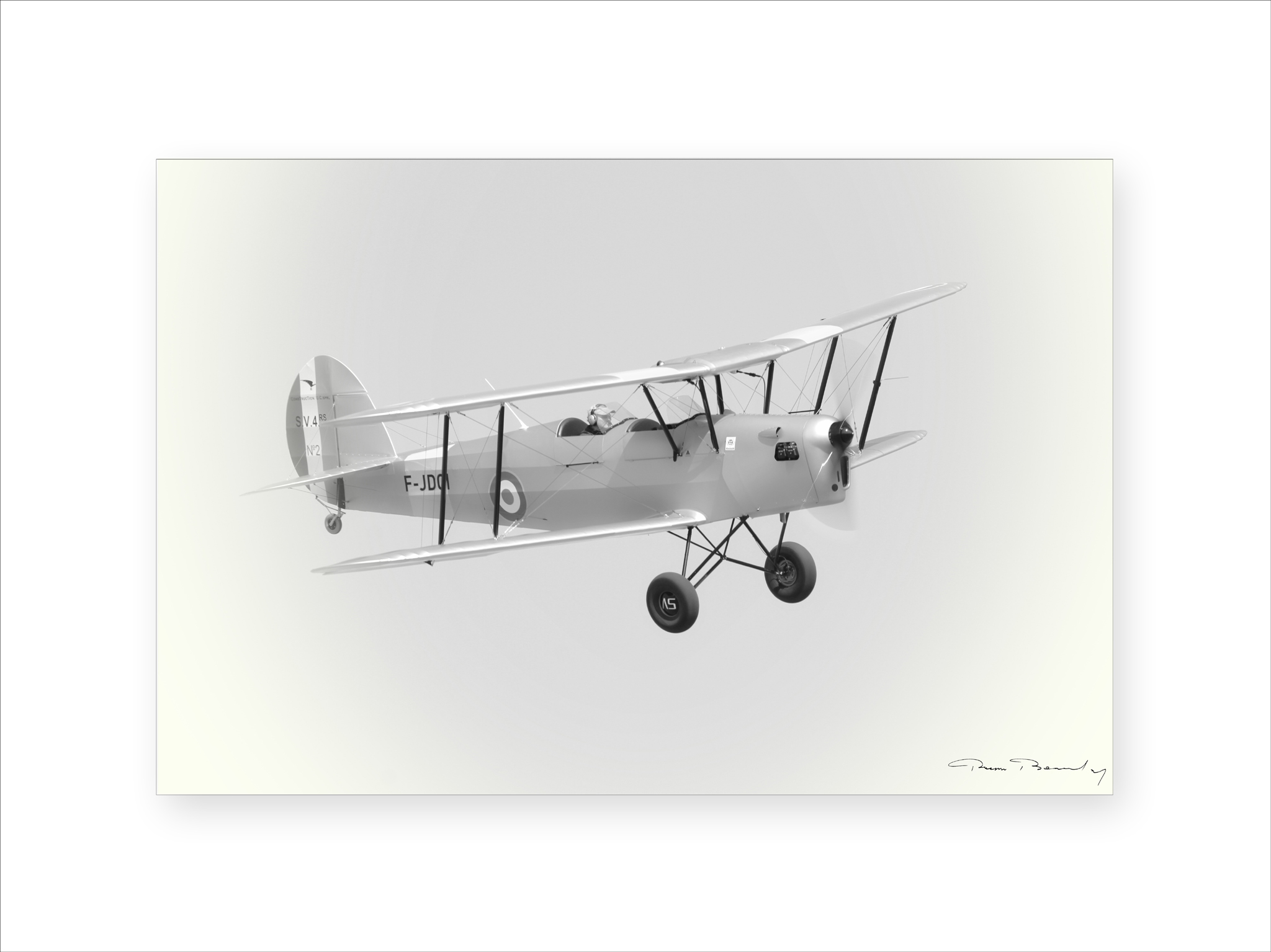 Pierre Boulay, Pio, Aviation, avion, en vol